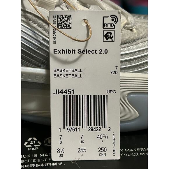 adidas Exhibit Select 2.0 Pro / $130 Retail!! / Size 9.5W (8.5M) / Brand New - Picture 7 of 9